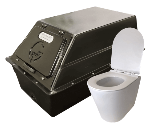 cf4 Affordable and high-capacity composting toilet systems for homes, tiny houses, and commercial use.