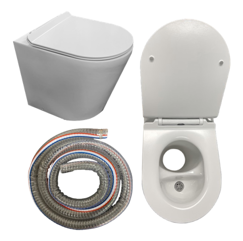 Upgrade to Urine Diverting Porcelain Pedestal - instead of standard Oslo pedetsal